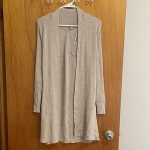 Cyrus Women's Beige Cardigan Sweater